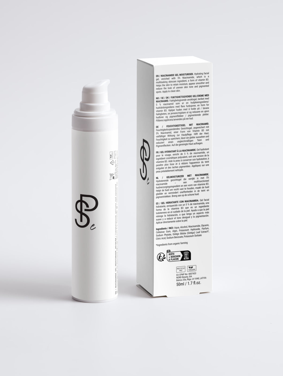 #999 - Le Velouté · Gel hydratant niacinamide