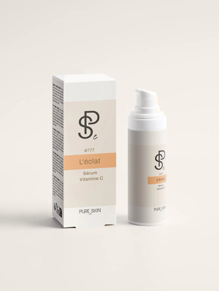 #777 L'Éclat, sérum vitamine C : boîte et flacon